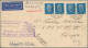 Skid Flight Mail: 1929/1938, Vielseitige Partie Von 28 Schleuderflugbelegen Mit - Luchtpost & Zeppelin