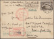 Zeppelin Mail - Germany: 1908/1937, Kleines Lot Mit 9 Zeppelin-Belegen Mit Inter - Poste Aérienne & Zeppelin