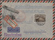 Zeppelin Mail - Germany: 1908/1937, Kleines Lot Mit 9 Zeppelin-Belegen Mit Inter - Correo Aéreo & Zeppelin