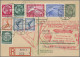 Delcampe - Zeppelin Mail - Germany: 1912/1940 (ca.), Zeppelinpost + Luftpost, Hochwertiger - Correo Aéreo & Zeppelin