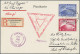 Delcampe - Zeppelin Mail - Germany: 1912/1940 (ca.), Zeppelinpost + Luftpost, Hochwertiger - Airmail & Zeppelin