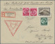 Delcampe - Zeppelin Mail - Germany: 1912/1940 (ca.), Zeppelinpost + Luftpost, Hochwertiger - Luft- Und Zeppelinpost