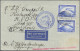 Delcampe - Zeppelin Mail - Germany: 1912/1940 (ca.), Zeppelinpost + Luftpost, Hochwertiger - Luft- Und Zeppelinpost