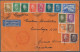 Zeppelin Mail - Germany: 1928/1939, Partie Von 42 Zeppelin-Briefen Und -Karten M - Poste Aérienne & Zeppelin