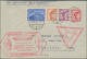 Delcampe - Zeppelin Mail - Germany: 1928/1939, Partie Von 42 Zeppelin-Briefen Und -Karten M - Luchtpost & Zeppelin