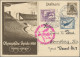 Delcampe - Zeppelin Mail - Germany: 1928/1939, Partie Von 42 Zeppelin-Briefen Und -Karten M - Luchtpost & Zeppelin