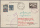 Delcampe - Zeppelin Mail - Germany: 1929/1939, Umfangreiche Interessante Sammlung Mit Ca. 4 - Luft- Und Zeppelinpost