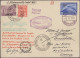 Delcampe - Zeppelin Mail - Germany: 1929/1939, Umfangreiche Interessante Sammlung Mit Ca. 4 - Poste Aérienne & Zeppelin