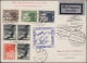 Delcampe - Zeppelin Mail - Germany: 1929/1939, Umfangreiche Interessante Sammlung Mit Ca. 4 - Luft- Und Zeppelinpost