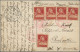 Zeppelin Mail - Europe: 1927/1940 Sechs Besondere Belege Zeppelin Bzw. Luftpost, - Autres - Europe