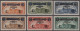 Thematics: Zeppelin: 1933, Zeppelin Stamps "Trip To Italy", Lot Of Three Mint Se - Zeppelins