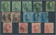 Delcampe - Belgium: 1849/1960 (ca.), Used And Mint Balance On Stockcards, From Some Epaulet - Verzamelingen