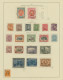 Belgium: 1849/1973, Mainly Used Collection In Two Albums Neatly Mounted On Paged - Verzamelingen