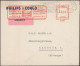 Delcampe - Belgium: 1928/1977, METER MARKS, Assortment Of Apprx. 135 Commercial Covers, Sho - Collections