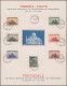 Belgium: 1937/1941, Lot Of Eleven Different Commemorative Sheets Bearing Michel - Colecciones