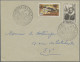 France: 1920/1946, Airmail-related, Lot Of Seven Covers/cards, Incl. 1920 Surcha - Colecciones Completas