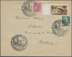 France: 1920/1946, Airmail-related, Lot Of Seven Covers/cards, Incl. 1920 Surcha - Verzamelingen