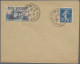 Delcampe - France: 1920/1946, Airmail-related, Lot Of Seven Covers/cards, Incl. 1920 Surcha - Collections