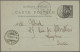 French Post Offices In The Levant: 1900/1922 Group Of 15 Covers, Picture Postcar - Autres & Non Classés