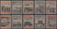 Greece: 1933/1944, Four Airmail Issues Mint: Michel Nos. 352/354, 355/361, 362/3 - Nuevos