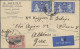 Greece: 1936/1941, Assortment Of 45 Covers/cards (14 To Foreign Destinations And - Brieven En Documenten