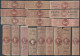 Great Britain - Specialities: 1801-1920's (c.): Collection Of About 140 Revenues - Otros