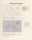 Italy - Post Marks: 1855/1862, Small Collection Of 10 Early Railway Traveling Po - Marcofilía