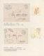 Italy - Post Marks: 1855/1862, Small Collection Of 10 Early Railway Traveling Po - Poststempel