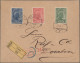 Liechtenstein: 1908/1921, Posten Mit 23 Zum Teil Interessanten Belegen, Dabei Au - Collections