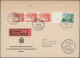 Delcampe - Liechtenstein: 1939/1944, Sauberes Lot Mit über 130 Briefen Und Karten Mit Inter - Verzamelingen
