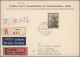 Liechtenstein: 1945/1990, Umfangreiche Sammlung Bis Ca. 1962 Mit Vielen Briefen - Verzamelingen