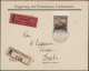 Liechtenstein - Dienstmarken: 1932/1936, Dienstmarken I 5 Rp.- 1.20 Fr. , Sauber - Oficial