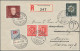 Liechtenstein - Portomarken: 1943/1955, Portomarken III, Ziffer Mit Posthorn 5 - - Portomarken