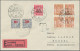 Liechtenstein - Portomarken: 1944/1948, Lot Mit 6 Unterfrankierten Eil- Bzw. R-E - Impuesto