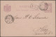 Netherlands - Postal Stationery: 1888/1916, Lot Of Ten Used Double Cards, Thereo - Postwaardestukken