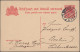 Delcampe - Netherlands - Postal Stationery: 1888/1916, Lot Of Ten Used Double Cards, Thereo - Postal Stationery