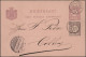 Delcampe - Netherlands - Postal Stationery: 1888/1916, Lot Of Ten Used Double Cards, Thereo - Postwaardestukken