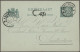 Delcampe - Netherlands - Postal Stationery: 1888/1916, Lot Of Ten Used Double Cards, Thereo - Postwaardestukken