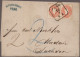 Delcampe - Österreich: 1850/1889, Spezialsammlung Von 32 Belegen "Nachtaxierungen", Dabei A - Colecciones
