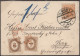 Delcampe - Österreich: 1894/1918, PRAGER POSTAMT 1 In ROT, Spezial-Sammlung Von Ca. 80 Bele - Colecciones