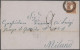 Österreich - Lombardei Und Venetien: 1856/1861, Lot Von Drei Briefen, Dabei Stem - Lombardo-Vénétie