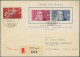 Schweiz: 1858/1978, Meist Bis 1960, Partie Von 28 Briefen Und Karten, Dabei Bloc - Collections