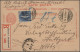 Schweiz: 1878/1950, Lot Mit Ca. 110 Briefen/Karten Und Ganzsachen Schwerpunkt Vo - Lotti/Collezioni
