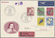 Delcampe - Schweiz: 1887/1985, Partie Von Ca. 136 Briefen, Karten Und Ganzsachen, Dabei Att - Lotti/Collezioni