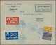 Schweiz: 1924/1949, Partie Von 31 Briefen Und Karten Mit Erst- Und Sonderflügen, - Verzamelingen