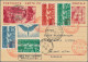 Schweiz: 1924/1949, Partie Von 31 Briefen Und Karten Mit Erst- Und Sonderflügen, - Collections