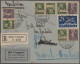 Schweiz: 1925-1940: Acht Verschiedene Luftpostbelege. - Collections