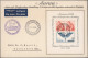 Schweiz: 1925-1957: 12 Luftpostbelege Ab Flugpost Basel-Mannheim 1925, Mit Zeppe - Lotes/Colecciones