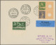Schweiz: 1928/1940, Kleines Lot Von 12 Flugpostbriefen, Dabei Einschreiben, Verz - Sammlungen
