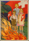 Delcampe - Schweiz - Ganzsachen: 1910-1937 Etwa 90 Bundesfeierkarten Im Album, Dabei "Turne - Postwaardestukken